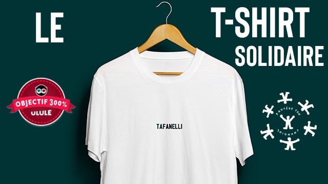 Covid-19 / Le T-shirt Tafanelli Solidaire