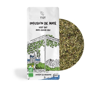 Infusion de Maté - Vert BIO Grand Cru - 80g