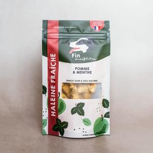 Friandises pour chien haleine fraîche menthe/pomme