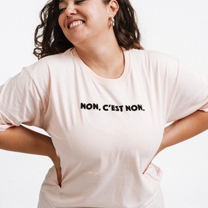 Teeshirt oversize : NON C'EST NON 📣
