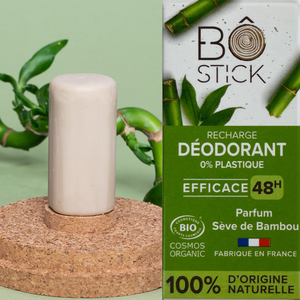 Recharge déodorant solide  - Sève de bambou - 45g