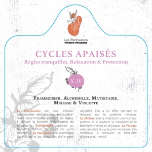 Cycles apaisés - Tisane en vrac Bio 100 g