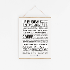 Affiche "Travail"