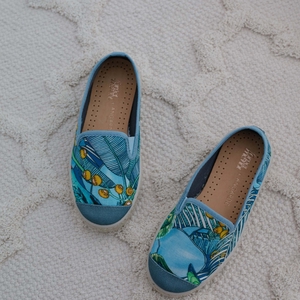 Espadrille R. coton, perroquet