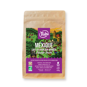 Café Mexique Grains Équitable & Bio 400g Triunfo Verde