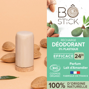 Recharge déodorant solide - Lait d'amandier - 45g