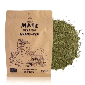 Maté Vert Bio Grand Cru - Eco recharge 250g