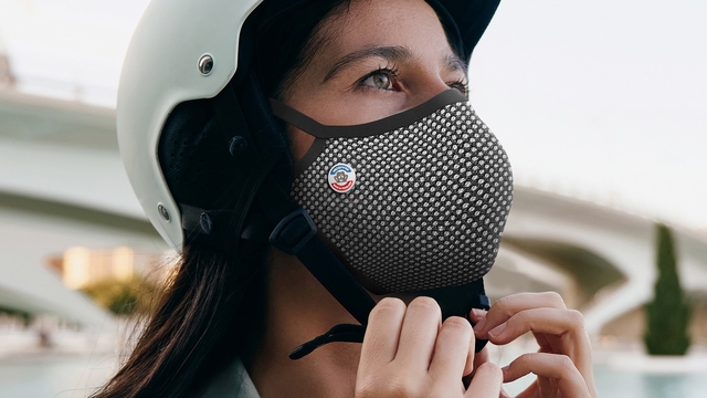 FROGMASK Masque anti-pollution Noir & Blanc
