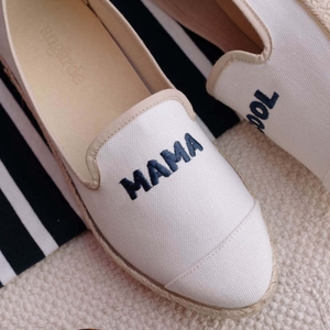 Espadrille Mama Cool, collab' x émoi émoi