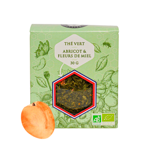 Thé Vert - Abricot & Fleurs de Miel