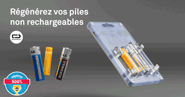 RegenBox : Régénérateur de piles alcalines
