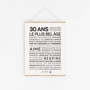 Affiche "30 ans"