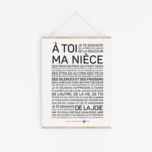 Affiche "Nièce"