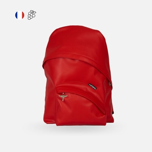 Pilot Bag | sac à dos rouge mono bandoulière vegan