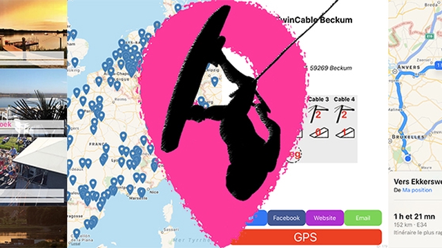 Application Cable Park Finder - Ulule