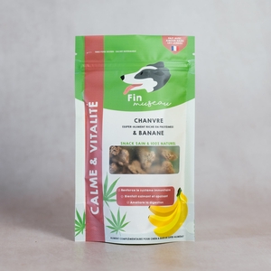 Friandises pour chien au chanvre et à la banane