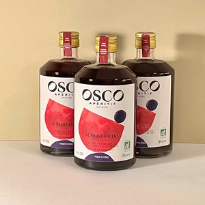 OSCO Le Rouge Ardent bio 70cl - Lot de 3