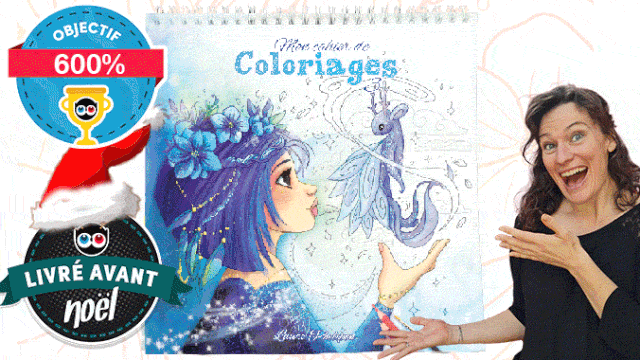 Cahier de coloriage pour adulte - L'heure de la Deco - Cahier de