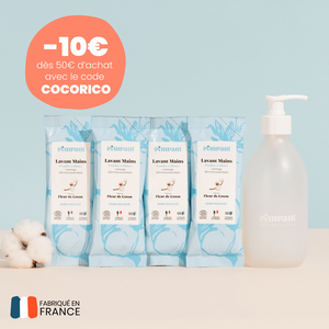 Pack Lavant Mains Fleur de Coton