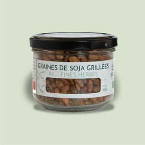 Graines de soja grillées - Ail & Fines herbes