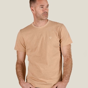 T-shirt homme Ampato marron clair