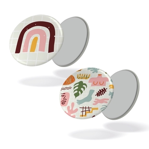 Lot de 2 magnets COUP D'ECLAT - Arc-en-ciel + Matisse