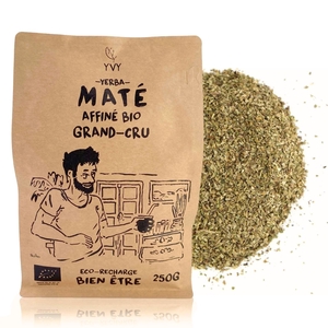 Maté Affiné 24 mois Bio Grand Cru - Eco recharge 250g