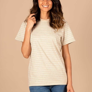 T-shirt femme rayé - coton bio non teint