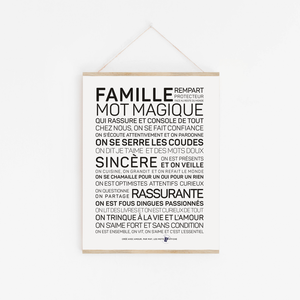 Affiche "Famille"