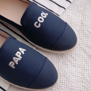 Espadrille Papa Cool, collab' x émoi émoi