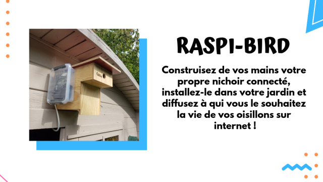 RASPI-BIRD - Le nichoir connecté