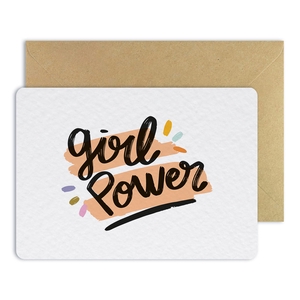 Carte postale - Girl Power