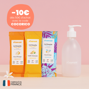 Pack découverte "Gel douche"