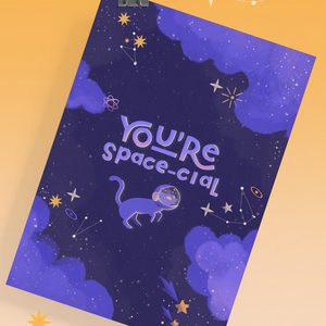 Poster You're Space-cial 🐱